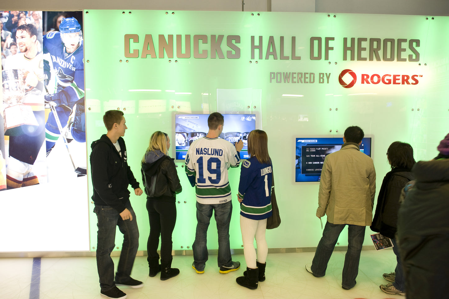 Vancouver Canucks Hall of Heroes Exhibit