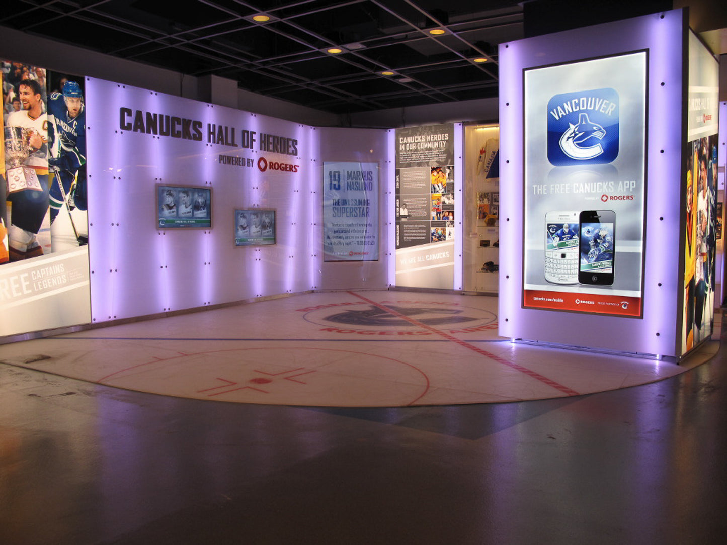 Vancouver Canucks Hall of Heroes Exhibit