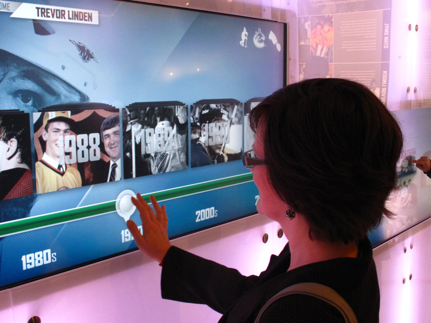 Vancouver Canucks Hall of Heroes Exhibit