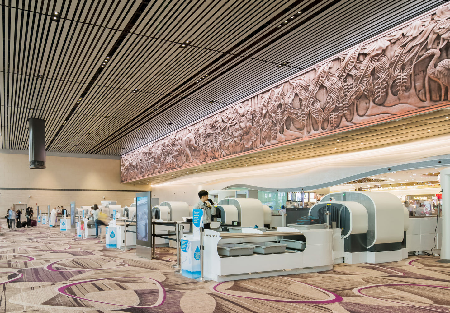 Le « Théâtre d'expérience » de l'aéroport Changi