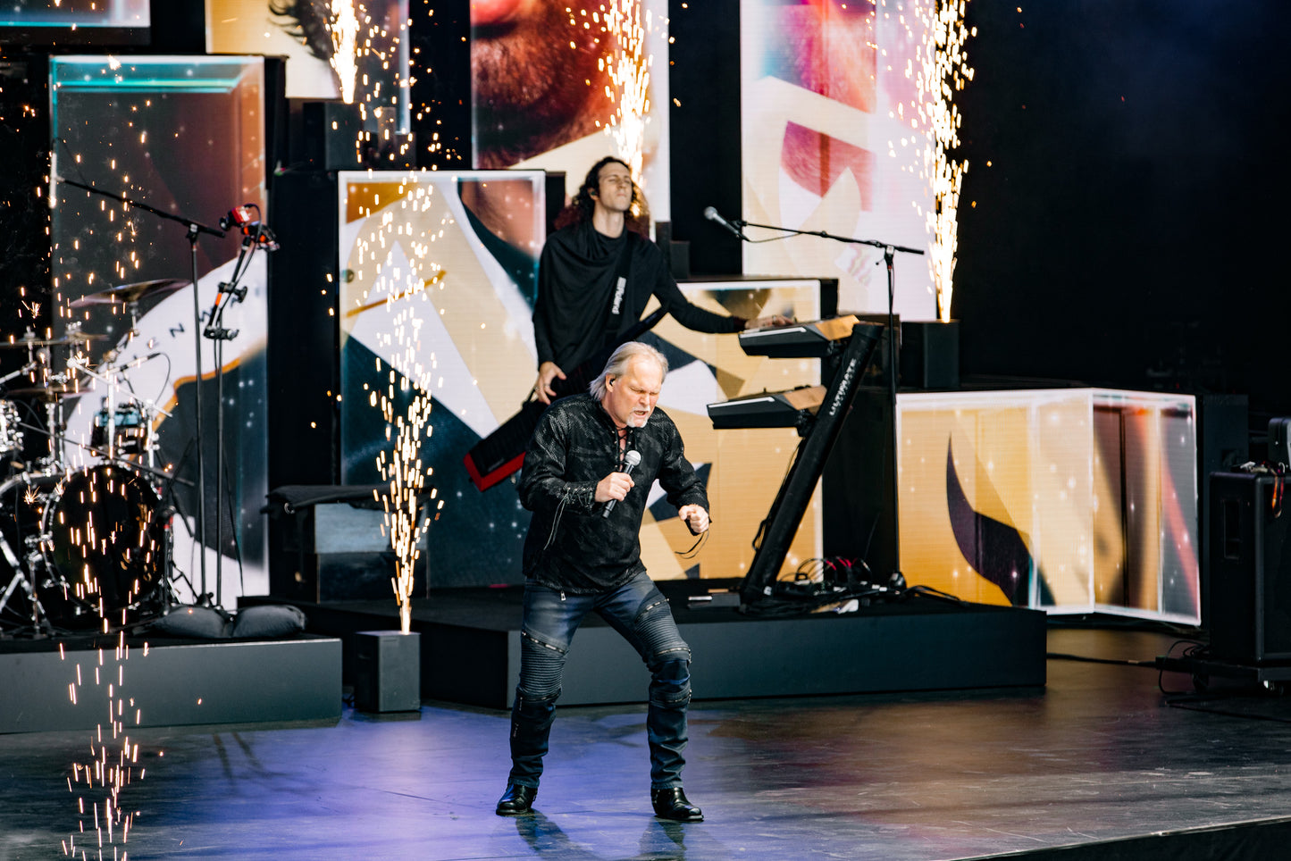 Cérémonie d'ouverture du mid-season showdown de la league championship series (LCS)