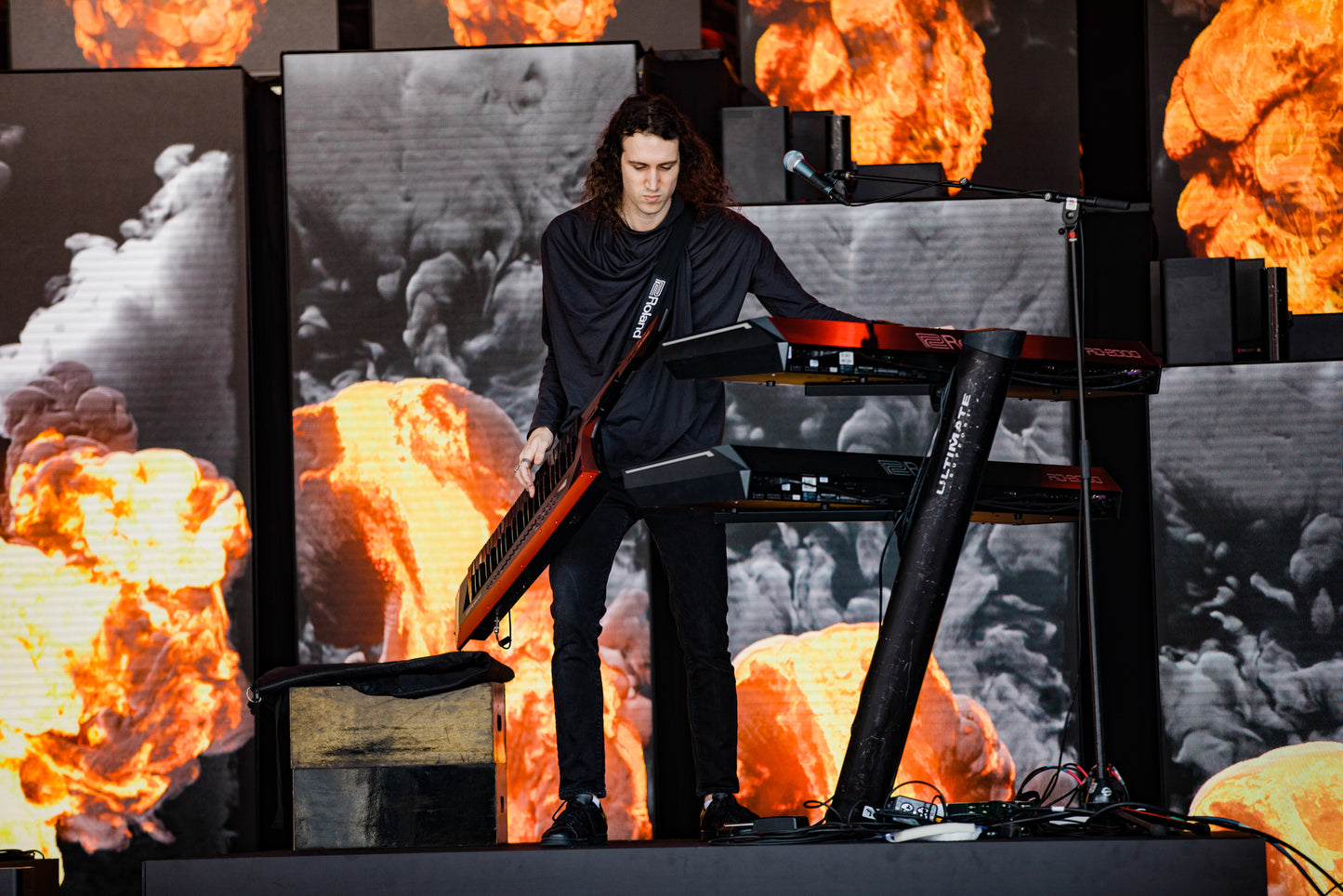 Cérémonie d'ouverture du mid-season showdown de la league championship series (LCS)