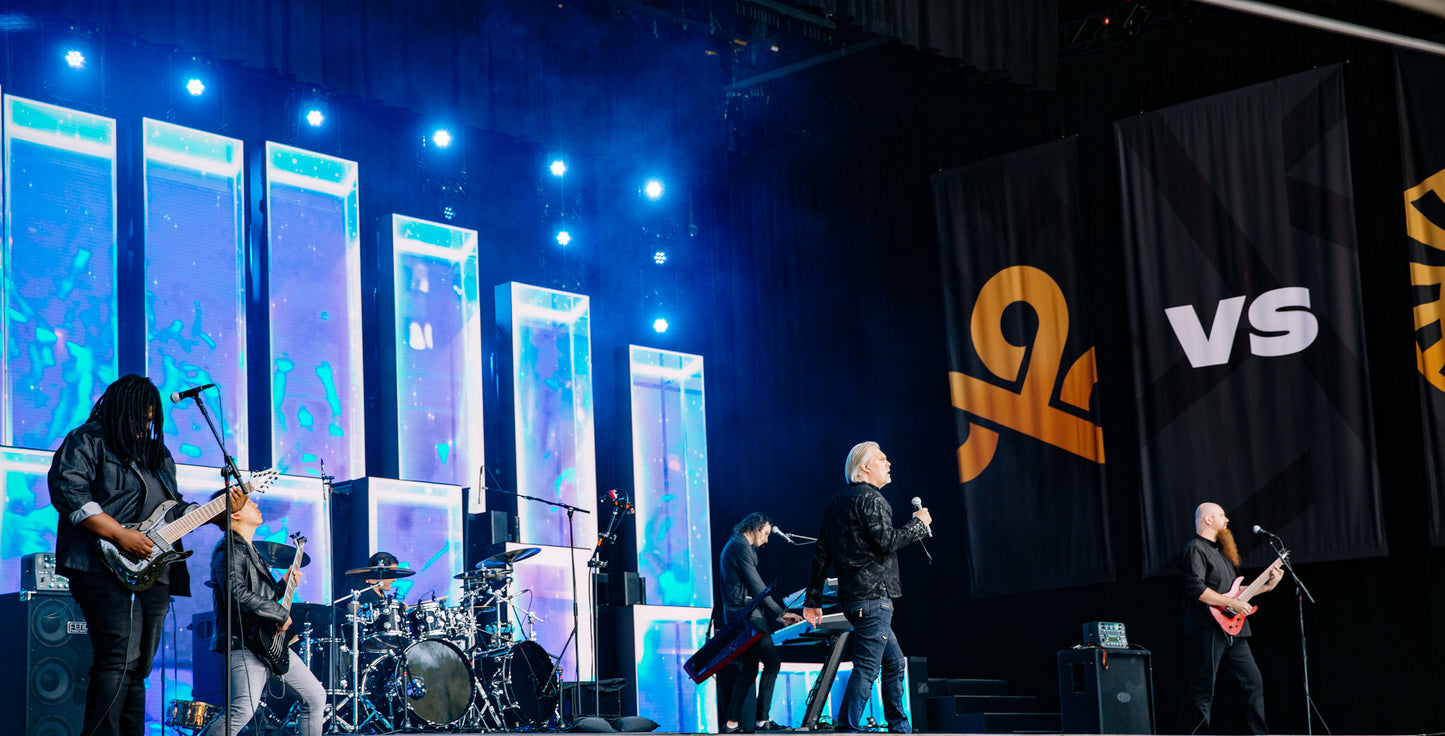 Cérémonie d'ouverture du mid-season showdown de la league championship series (LCS)