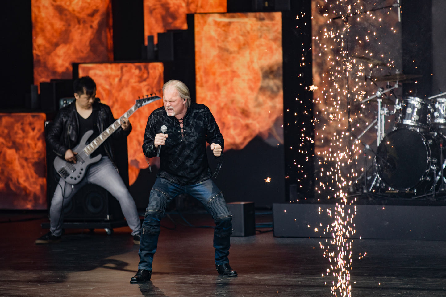 Cérémonie d'ouverture du mid-season showdown de la league championship series (LCS)