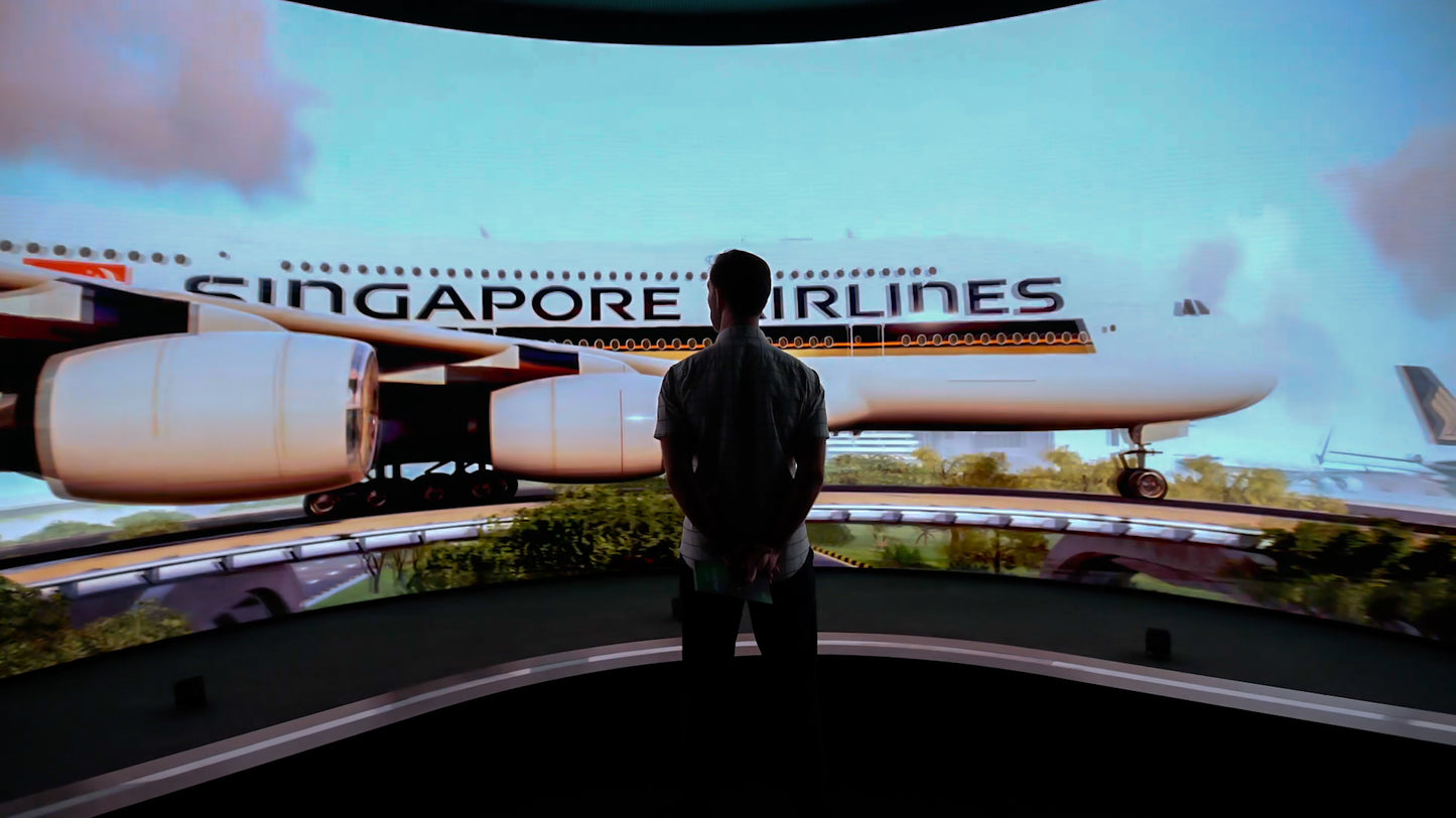 « Changi Experience Studio » à l'aéroport de Changi