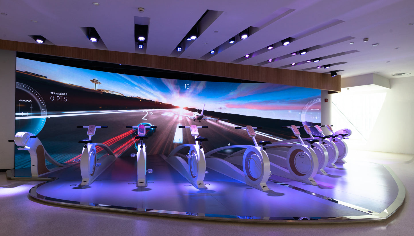 « Changi Experience Studio » à l'aéroport de Changi