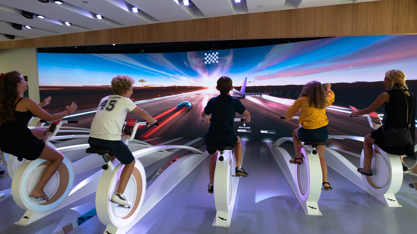 « Changi Experience Studio » à l'aéroport de Changi