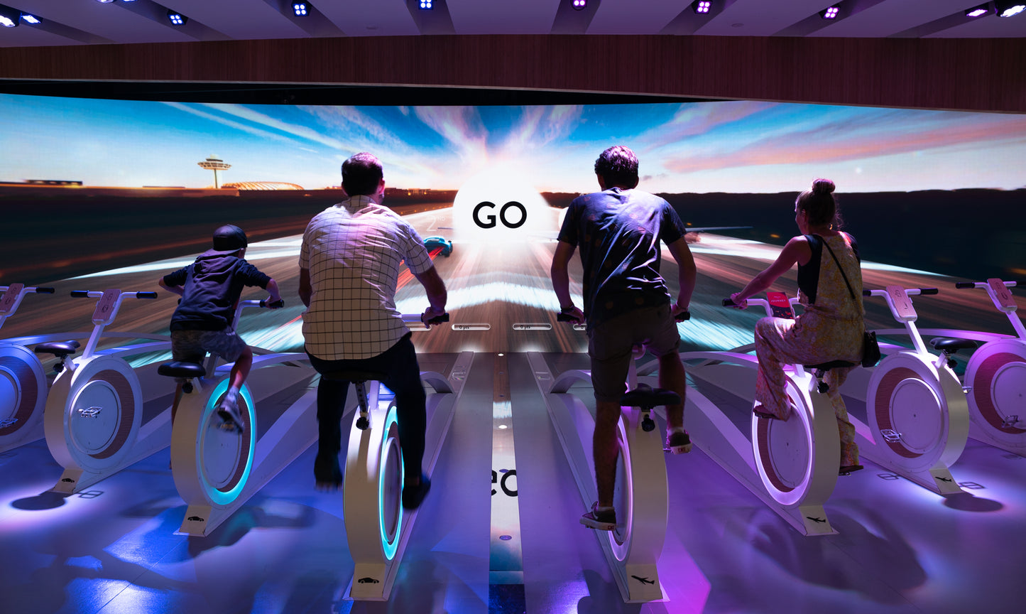 « Changi Experience Studio » à l'aéroport de Changi