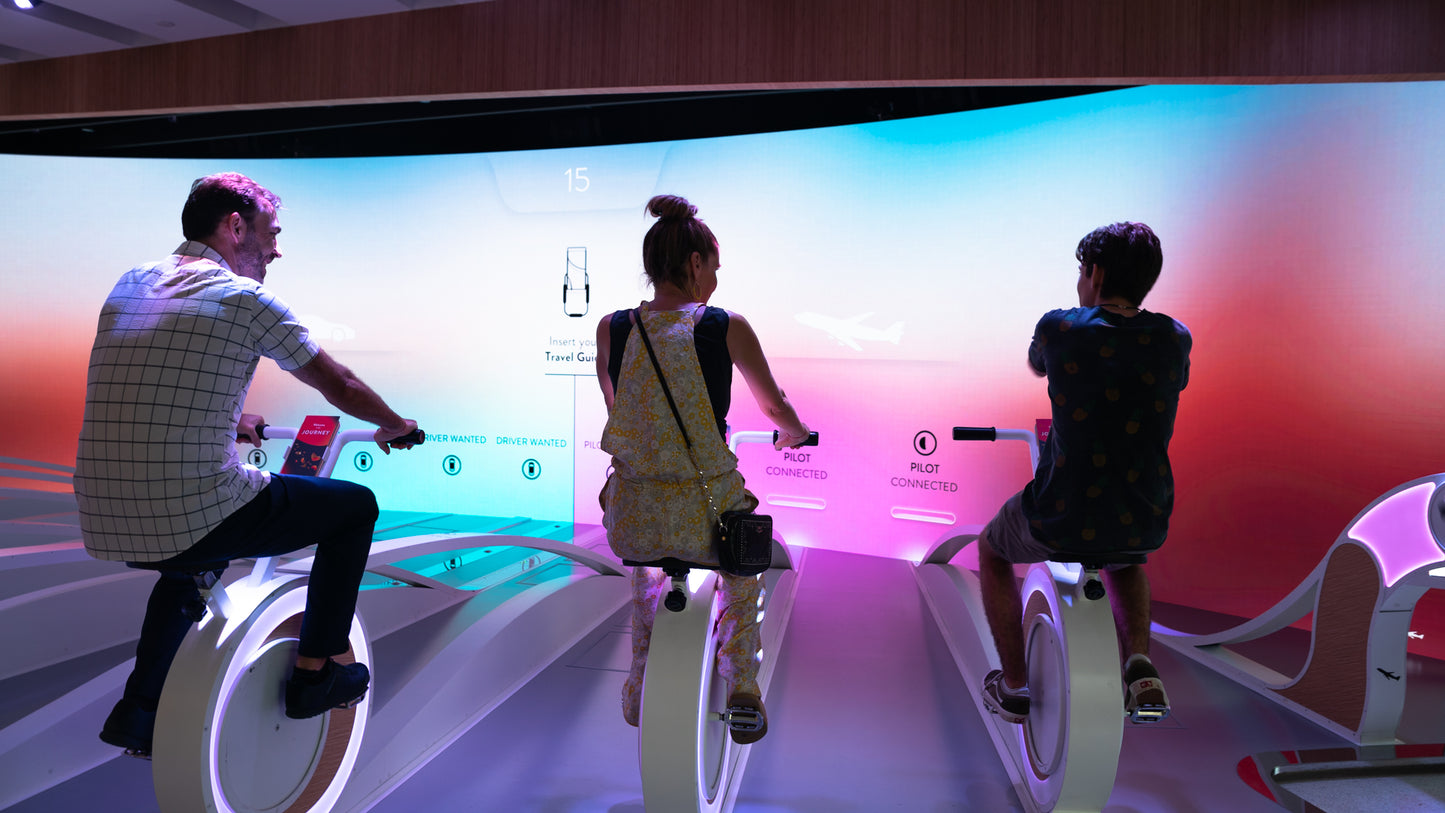 « Changi Experience Studio » à l'aéroport de Changi