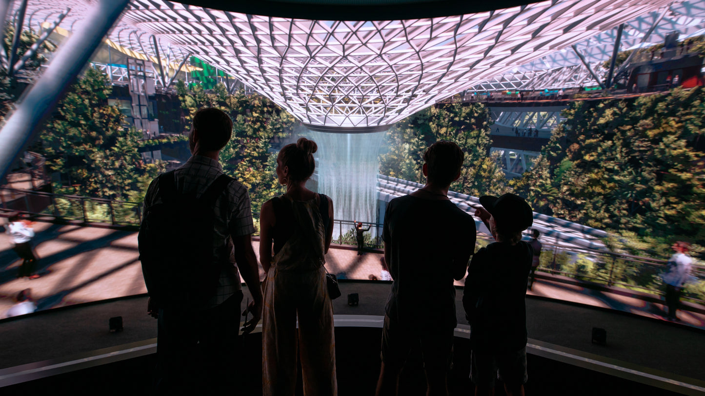 « Changi Experience Studio » à l'aéroport de Changi