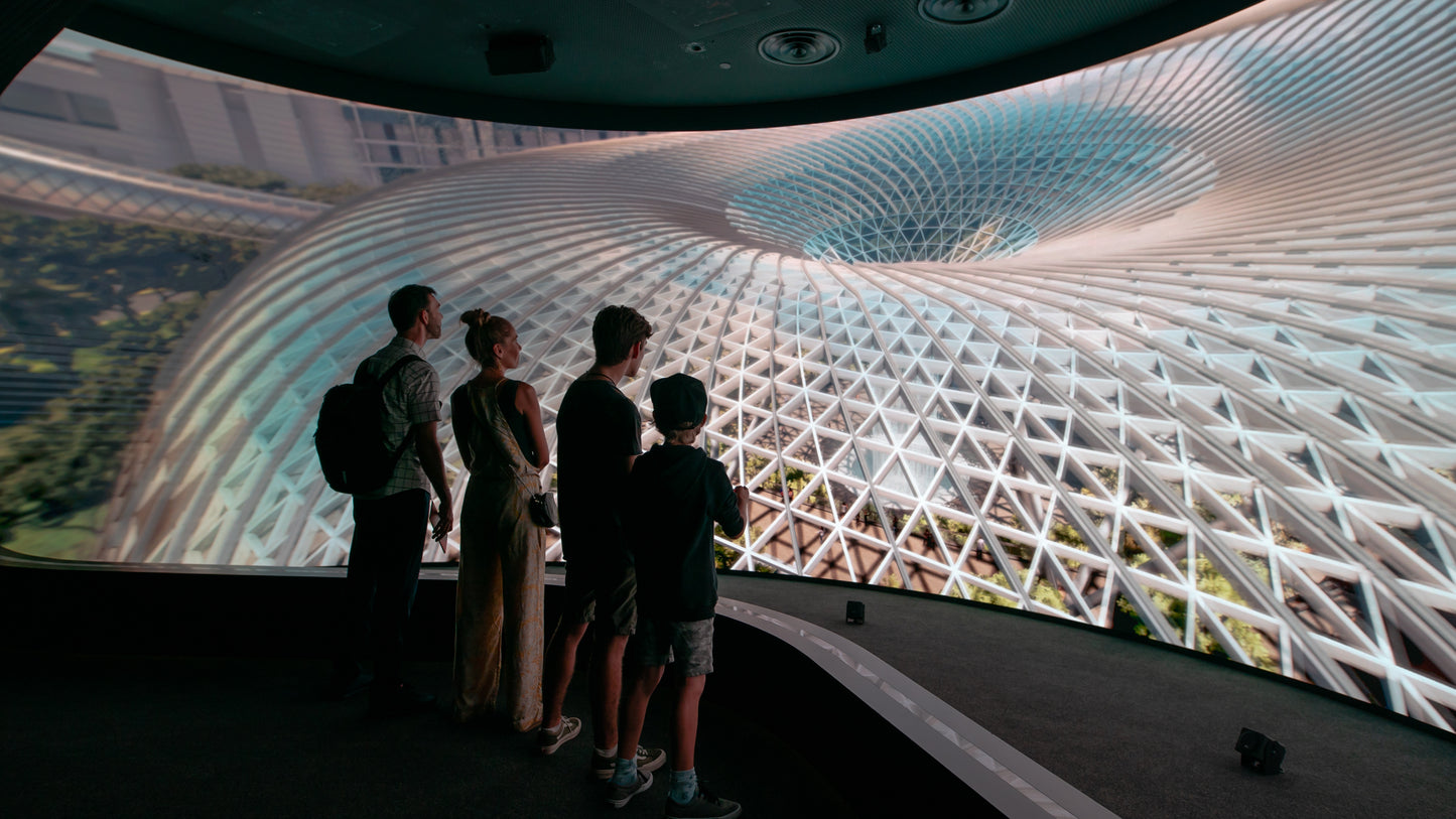 « Changi Experience Studio » à l'aéroport de Changi