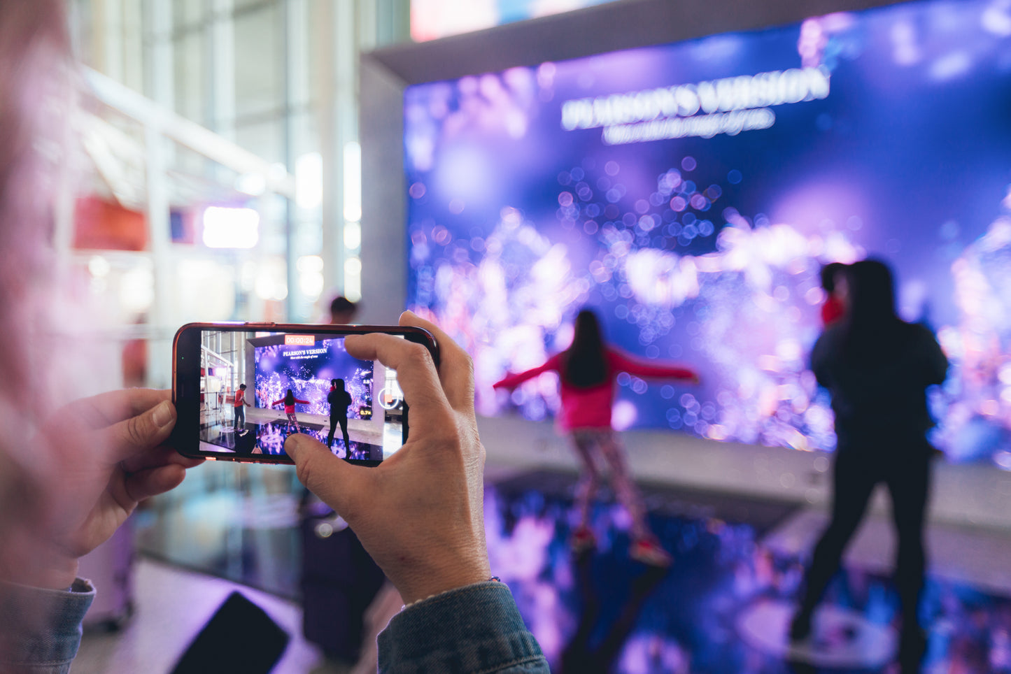 Installation interactive, Aéroport Pearson de Toronto
