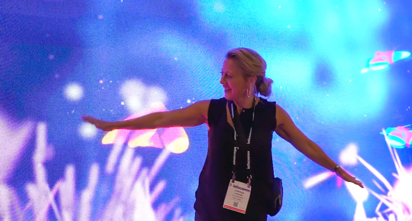 Expérience de kiosque interactive, InfoComm 2023