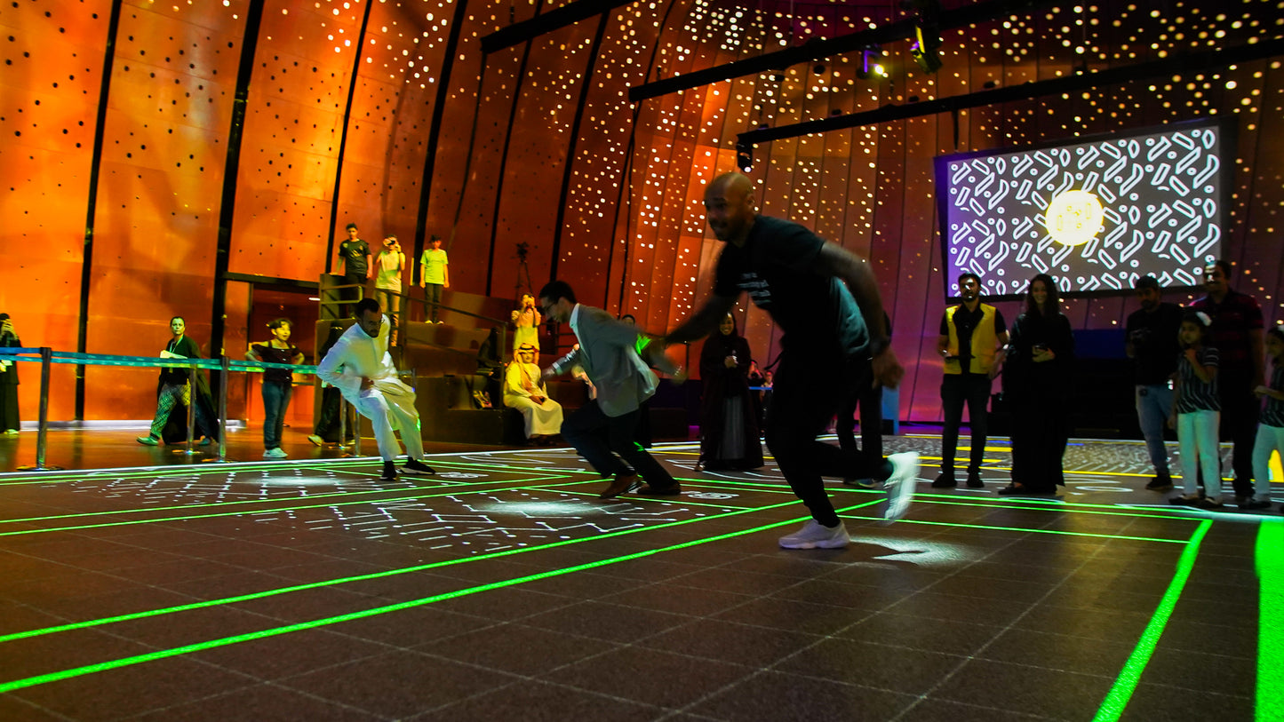 Jeux interactifs à grande échelle