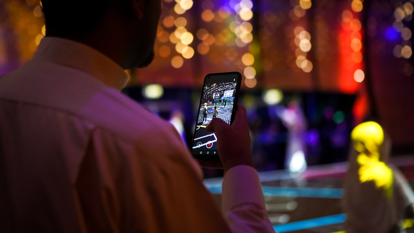 Jeux interactifs à grande échelle