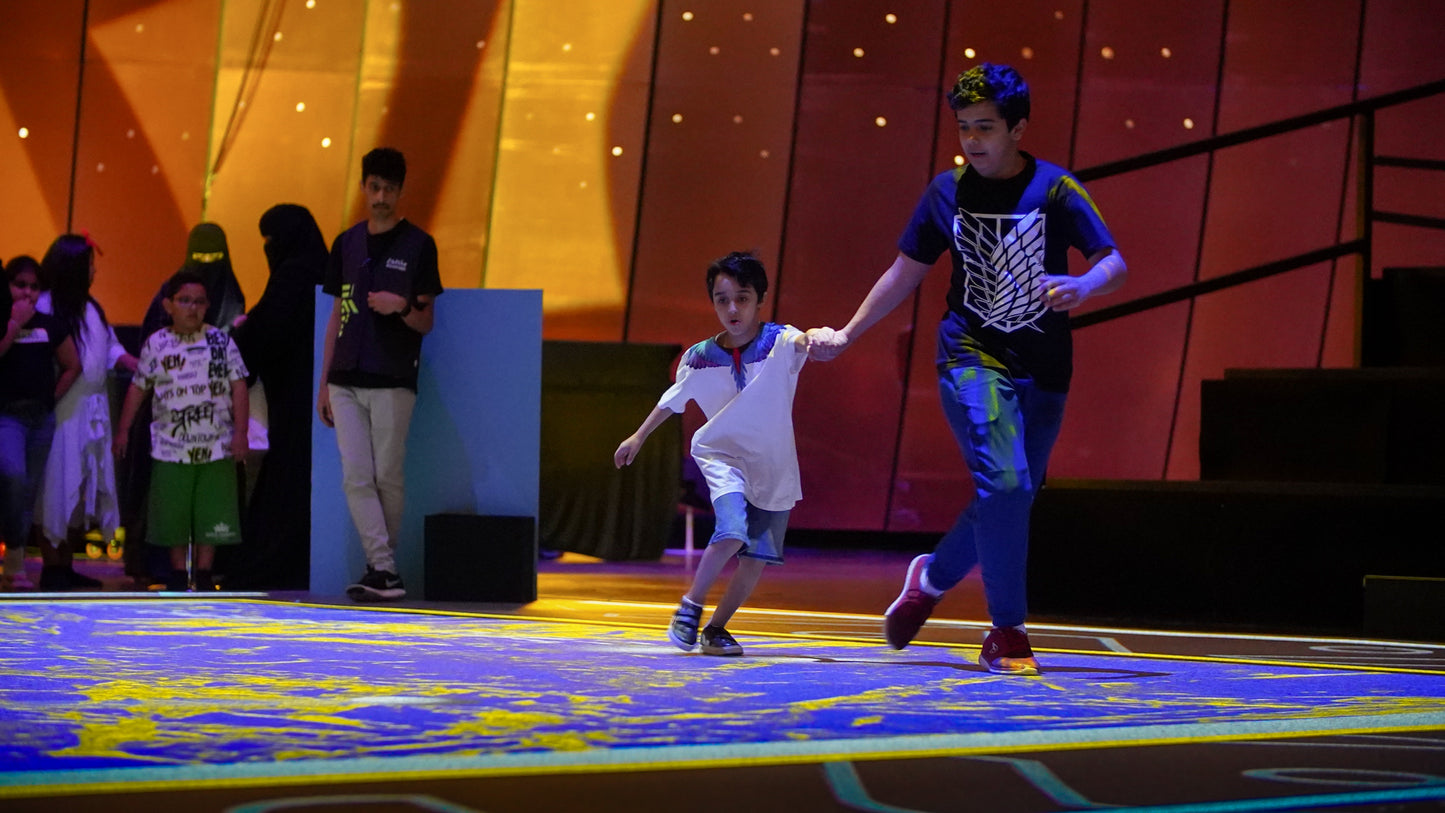 Jeux interactifs à grande échelle