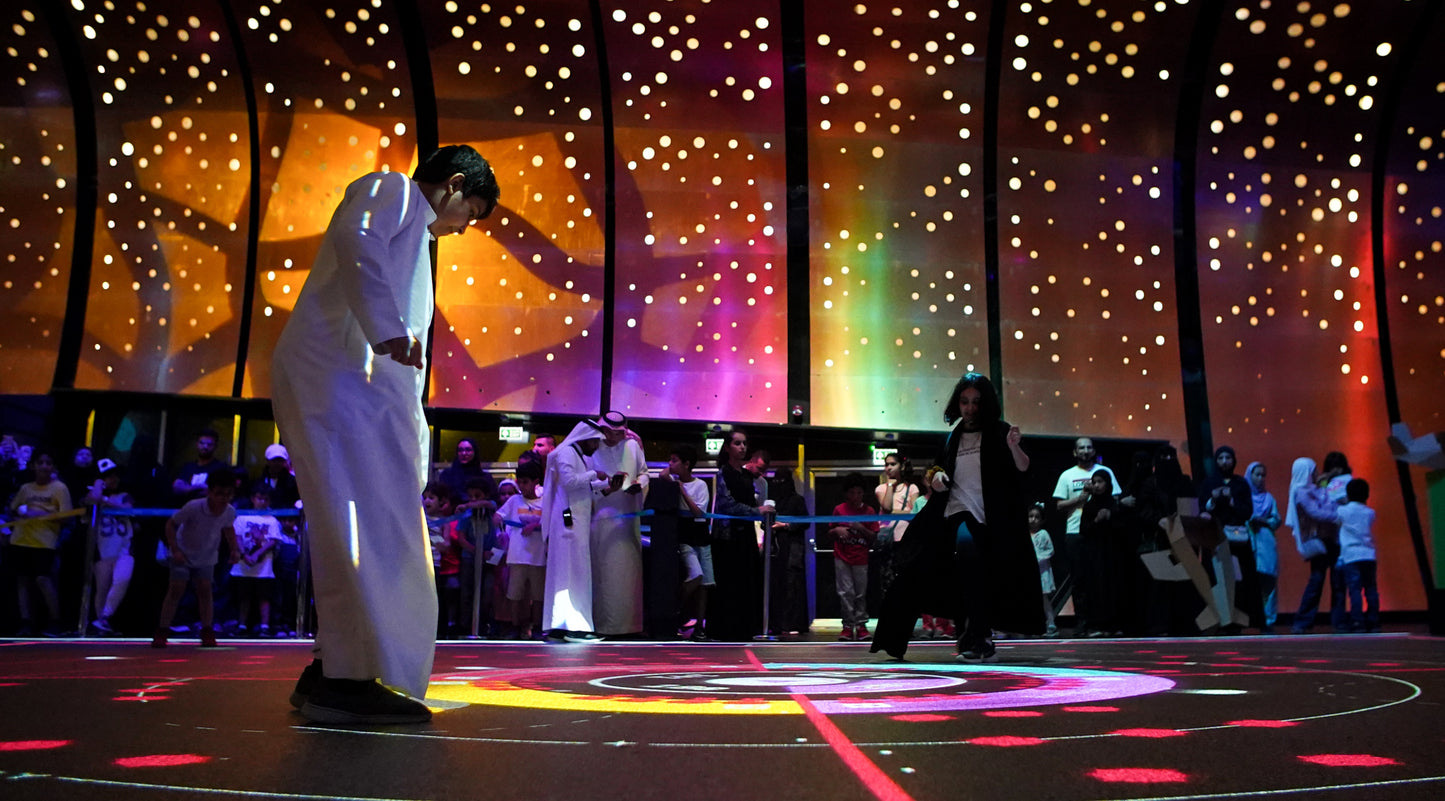 Jeux interactifs à grande échelle