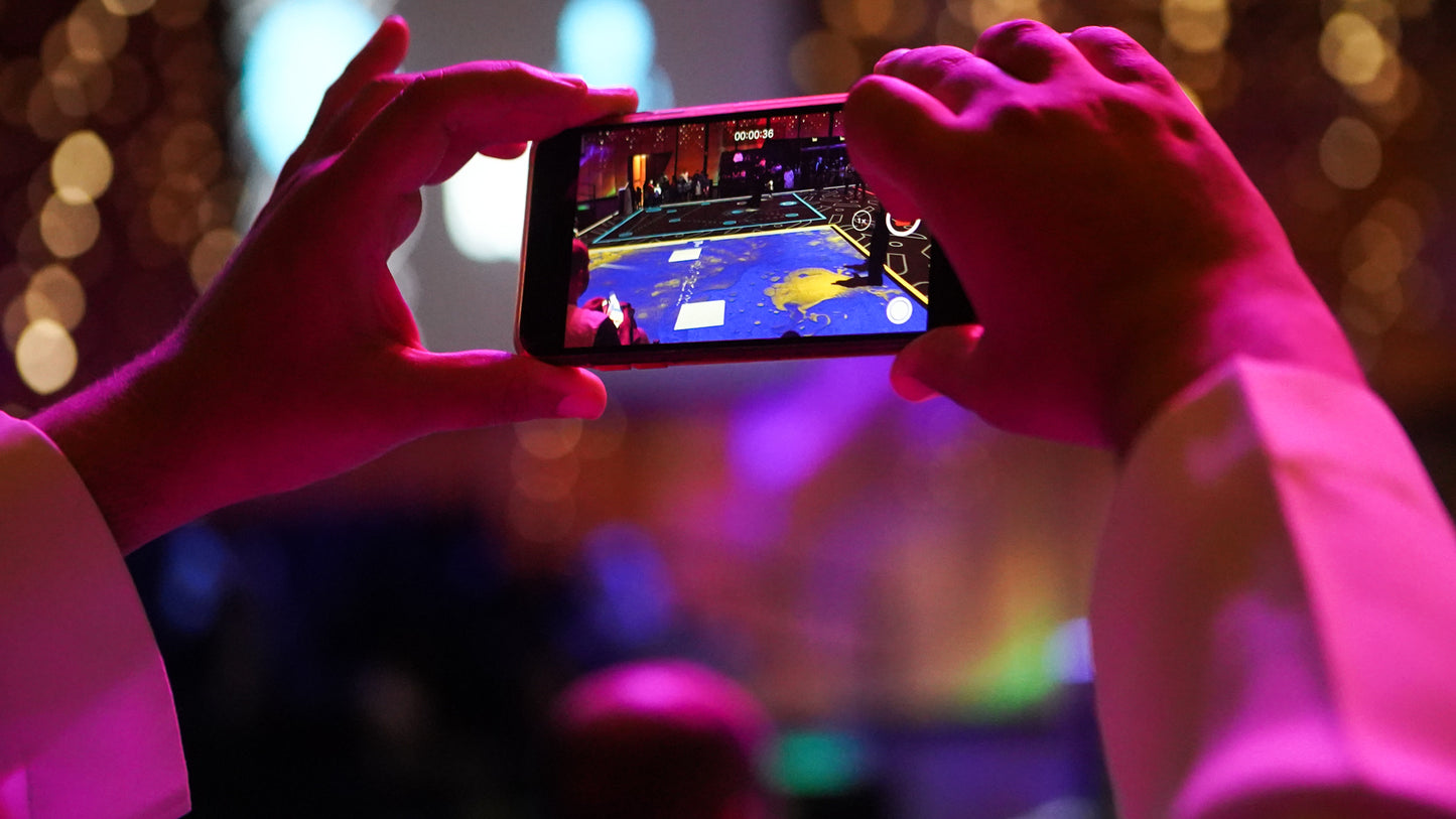 Jeux interactifs à grande échelle