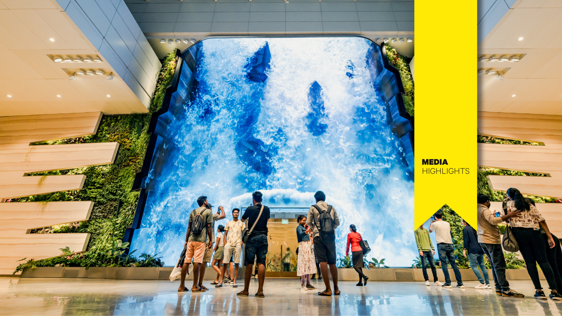 Media Highlights: Airport World’s Magic Moments: Storytelling Multimedia Displays at Airports