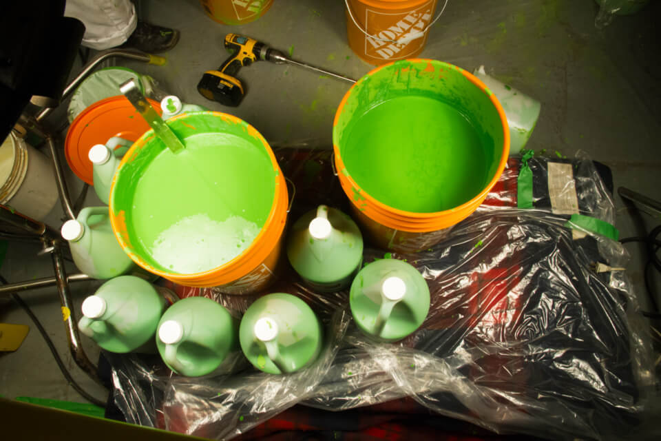 You Can Never Have Too Much Green Screen Paint