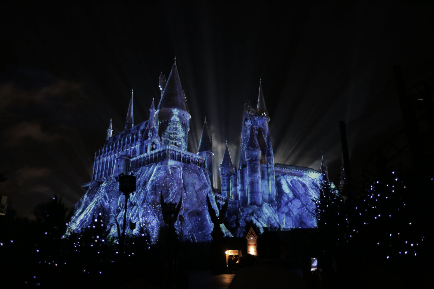 The Magic of Christmas at Hogwarts Castle