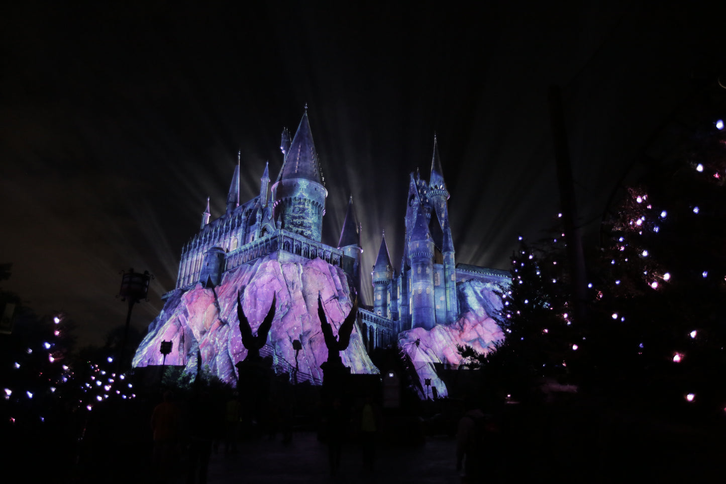 The Magic of Christmas at Hogwarts Castle