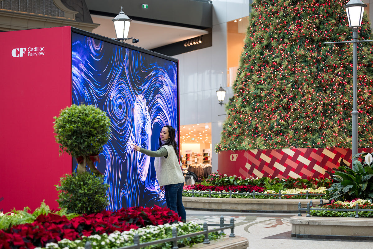 Interactive installation, Carrefour Laval | Moment factory – Moment Factory