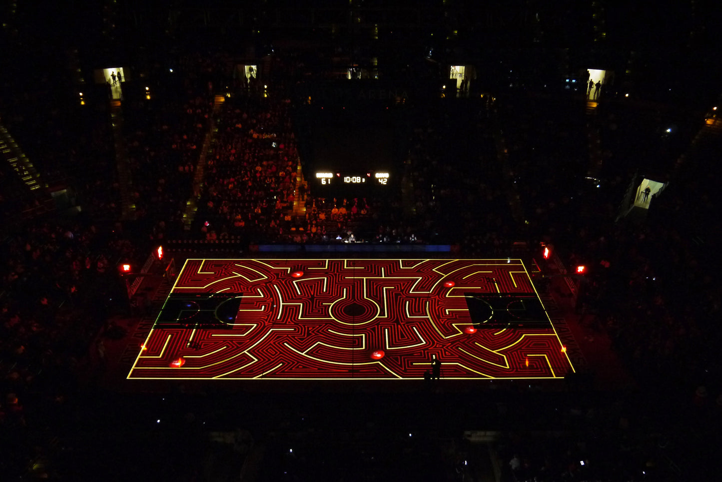 Mi-temps de la NBA avec Powerball