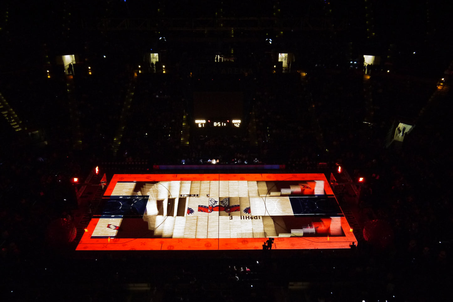 Mi-temps de la NBA avec Powerball