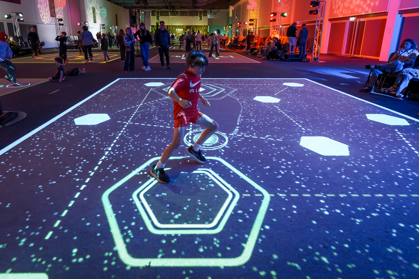 Augmented Games à Illuminate Adelaide 