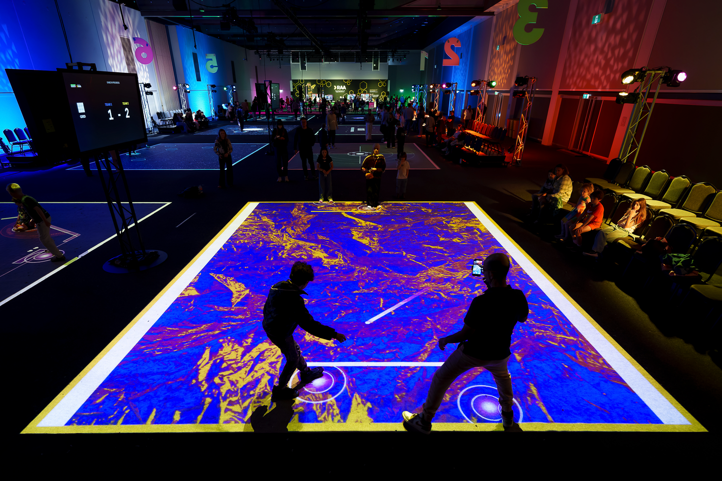 Augmented Games à Illuminate Adelaide 