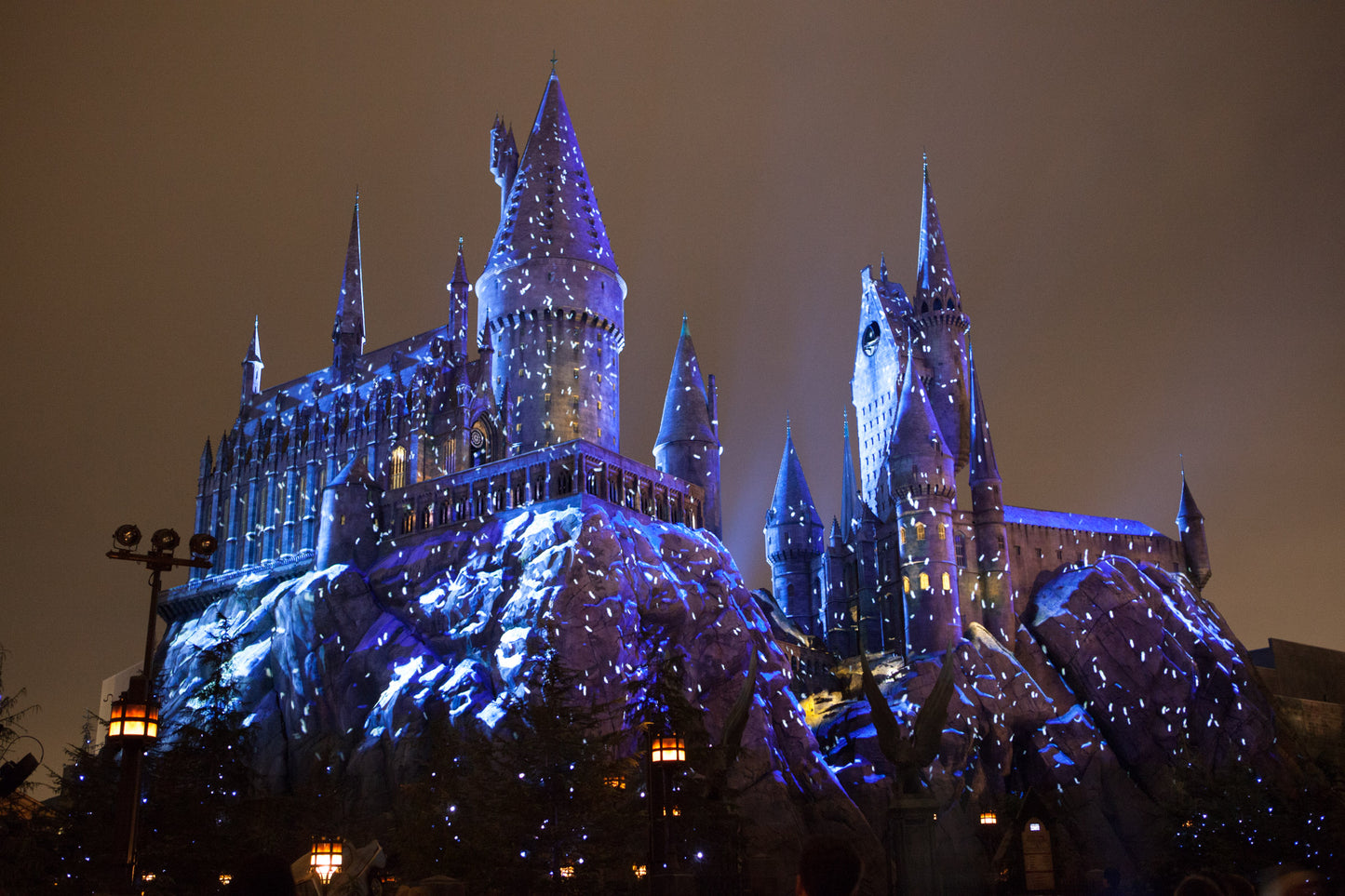 The Magic of Christmas at Hogwarts Castle