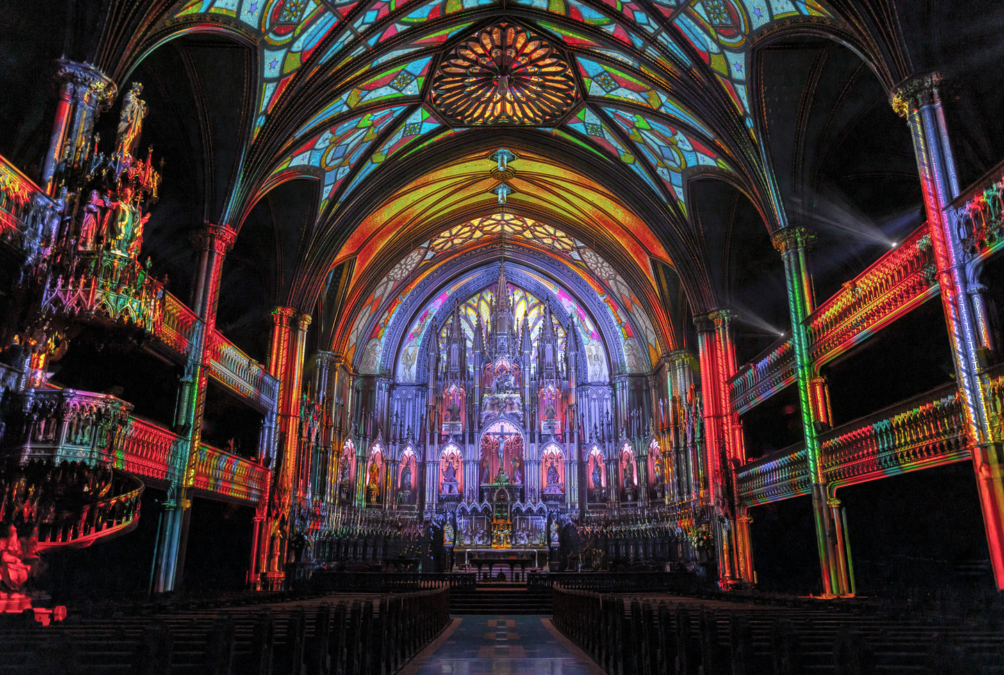 AURA at the Notre-Dame Basilica