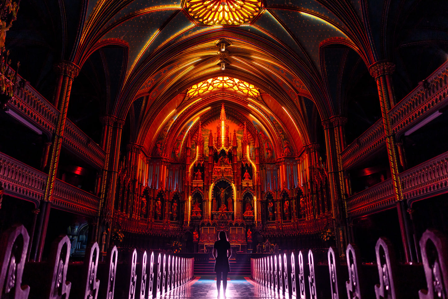 AURA at the Notre-Dame Basilica