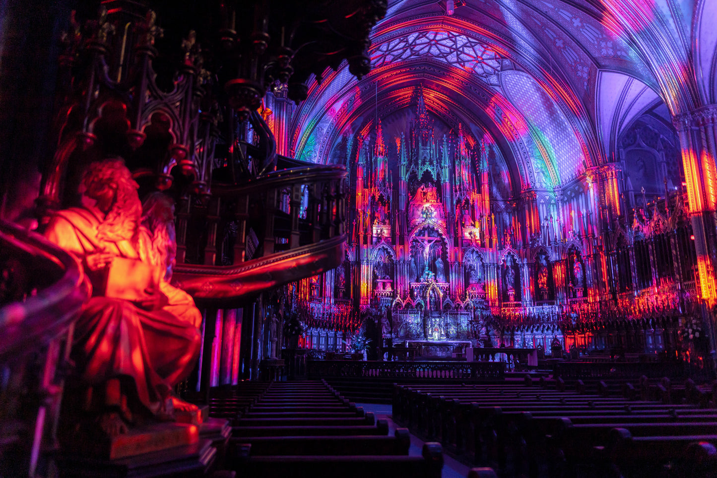 AURA at the Notre-Dame Basilica