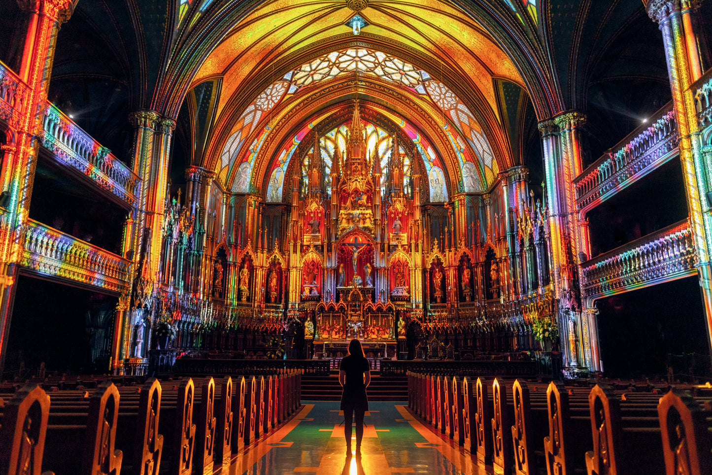 AURA at the Notre-Dame Basilica