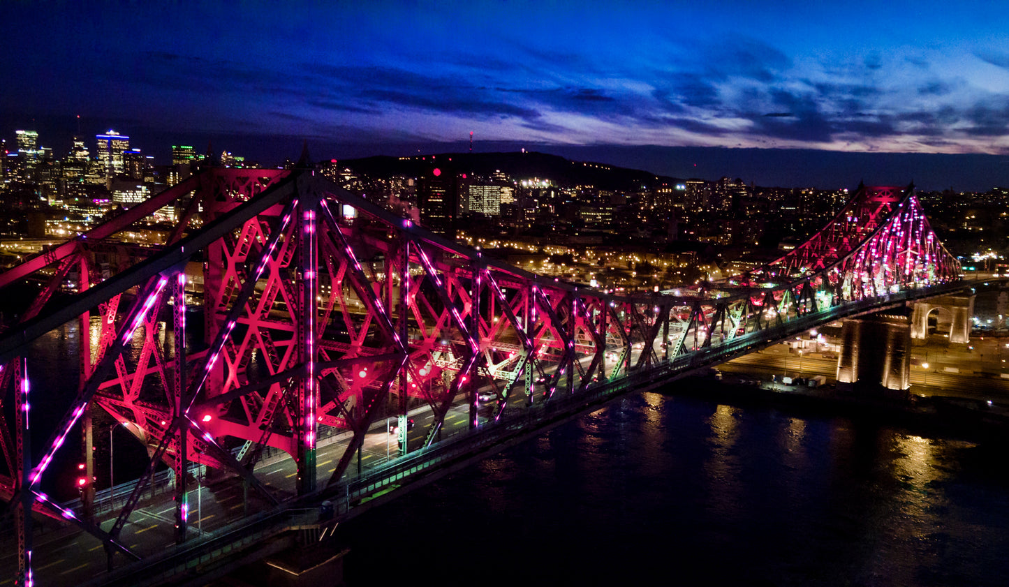 Jacques Cartier Bridge Lights