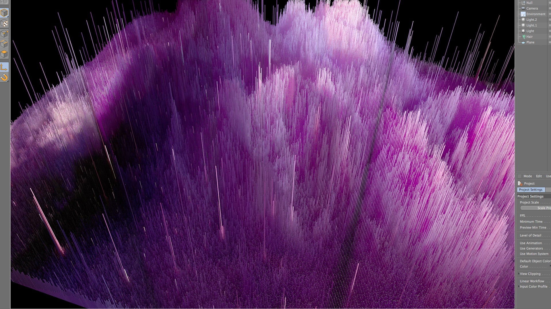 Extruded Image Topography – Moment Factory