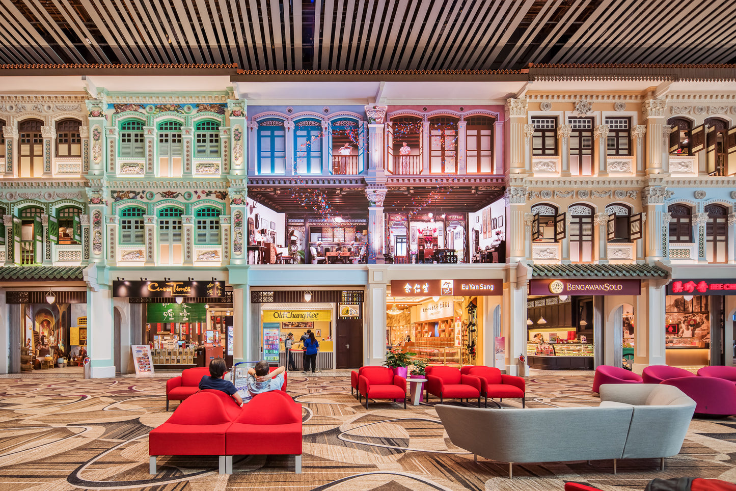 Le « Théâtre d'expérience » de l'aéroport Changi