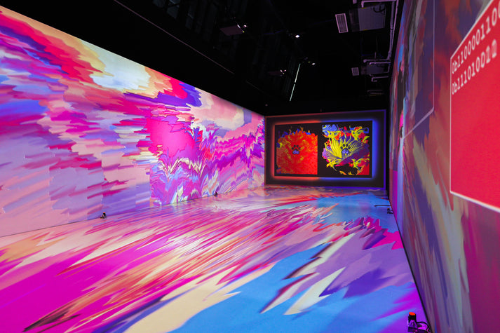Animistic Imagery: a digital art exhibit I Moment Factory