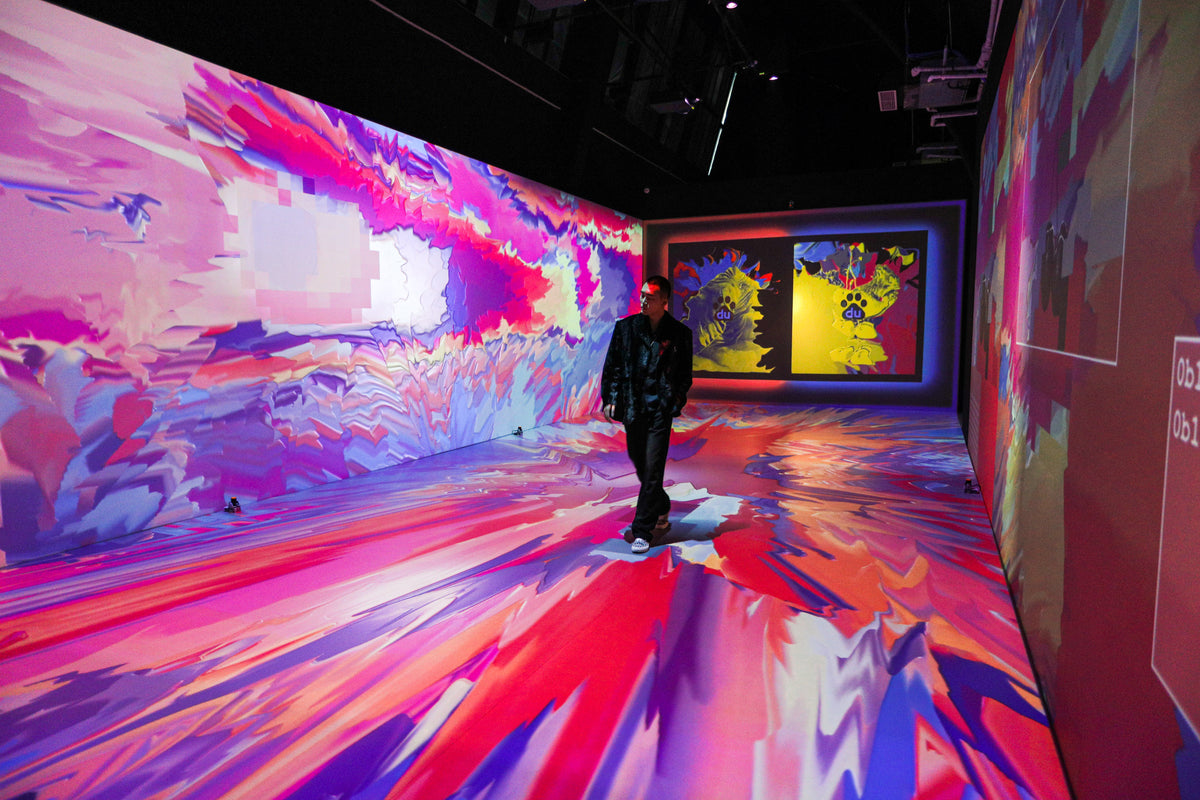 Animistic Imagery: a digital art exhibit I Moment Factory