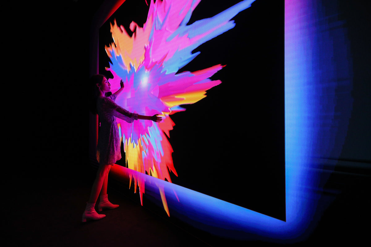 Animistic Imagery: a digital art exhibit I Moment Factory
