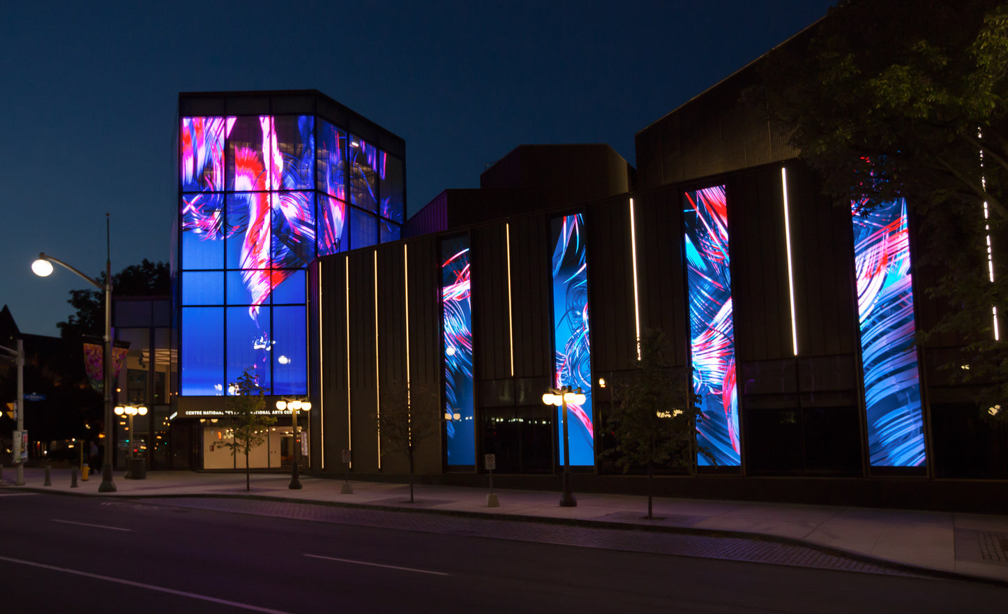 National Arts Centre's Media Facade