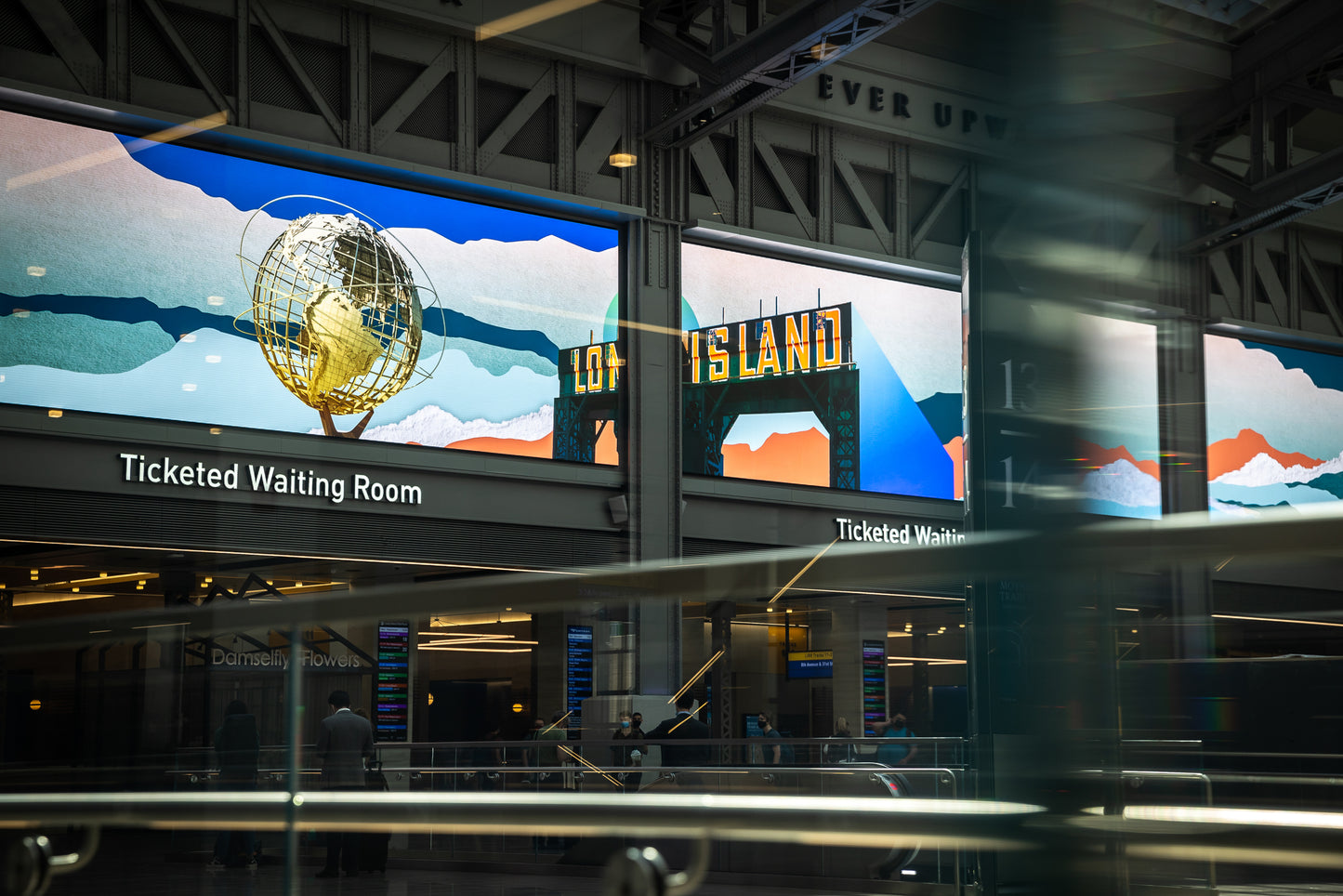 Iconic Multimedia at Moynihan Train Hall