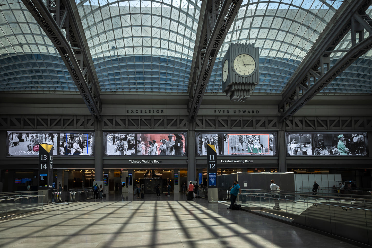 Iconic Multimedia at Moynihan Train Hall