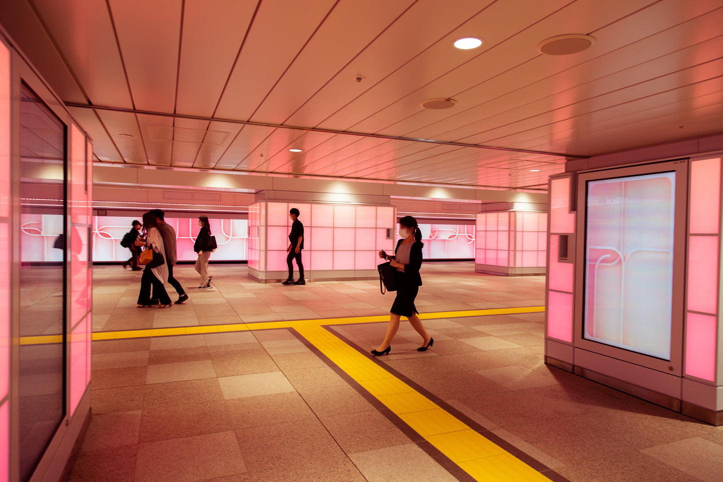 The Colour Bath at Tokyo Shinjuku Station