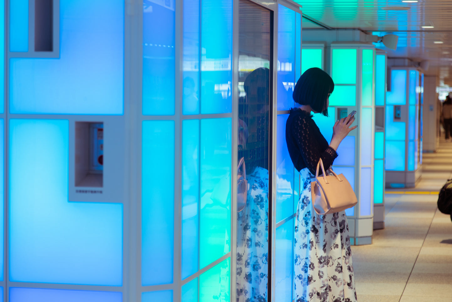 The Colour Bath at Tokyo Shinjuku Station