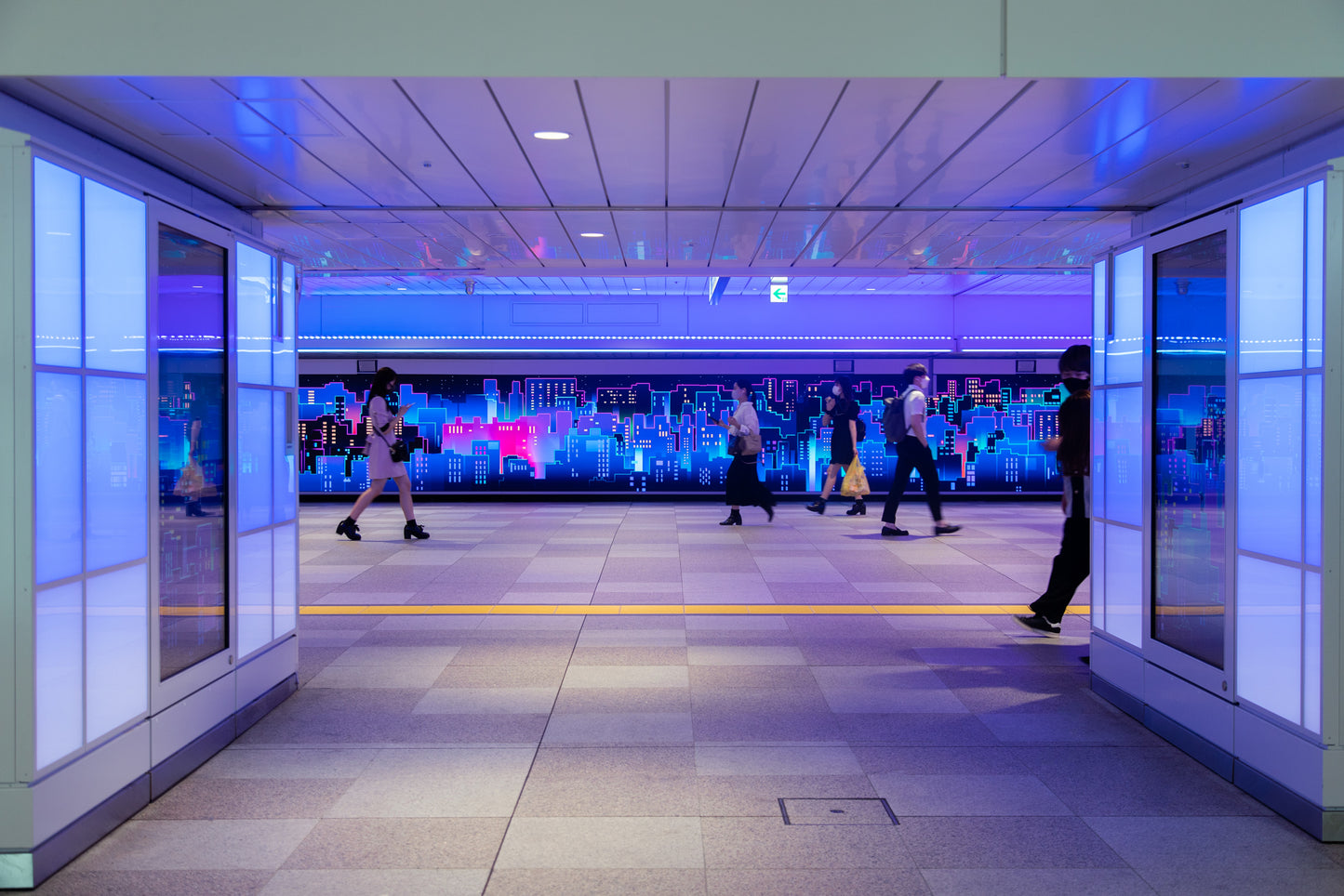 The Colour Bath at Tokyo Shinjuku Station