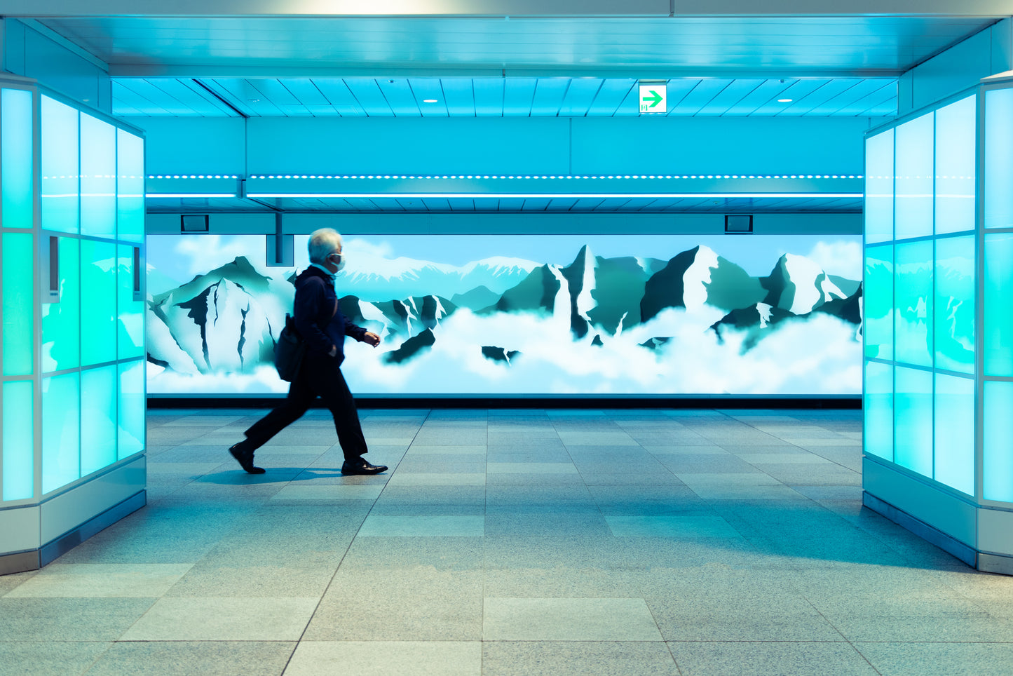 The Colour Bath at Tokyo Shinjuku Station