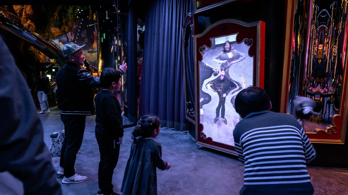 Wonderbox at Paradise City Korea | Moment Factory
